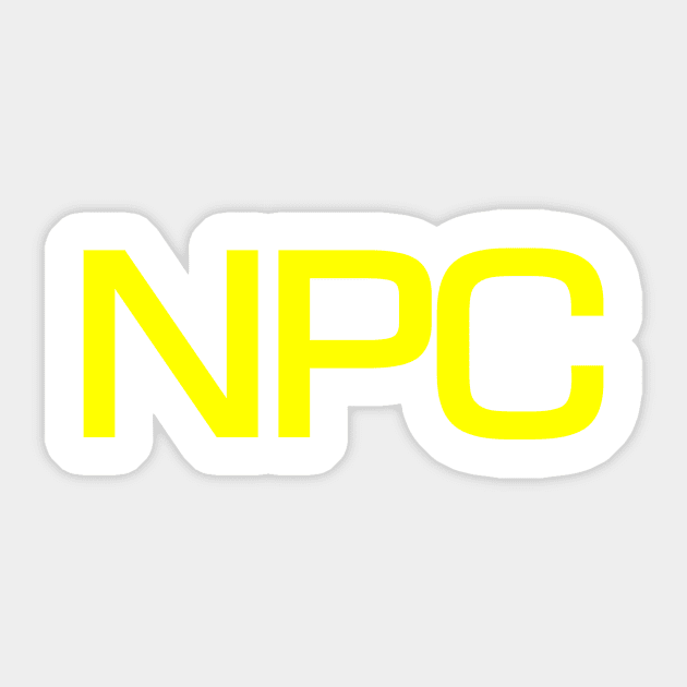 NPC Sticker by Imp